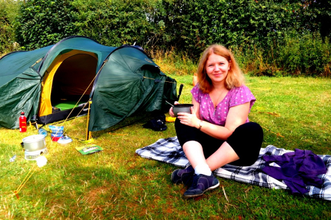 Cotswolds Camping handmade breakfast