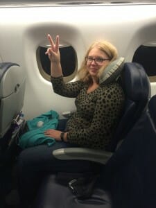 Flight to Madrid